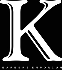 k barbers logo